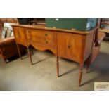 A reproduction sideboard