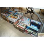 Four boxes of various books