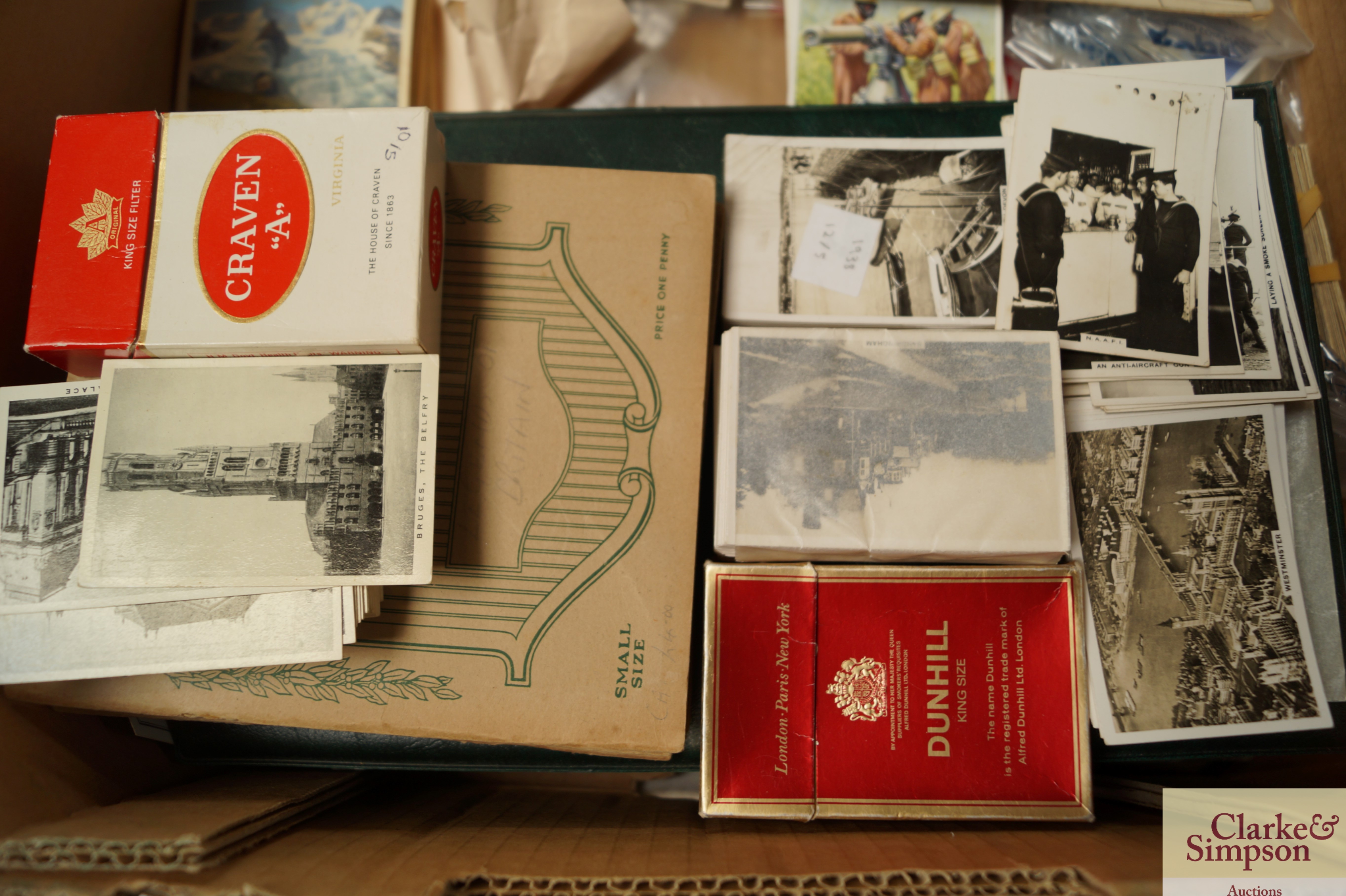 A box containing various trade cards - Image 2 of 4