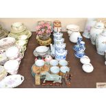 A quantity of mostly Oriental decorated ceramics t