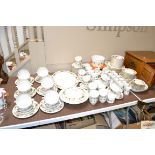 A large collection of Royal Doulton "Larchmont" pa