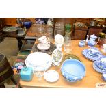 A quantity of various china and glassware to inclu