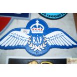 An RAF Wing sign