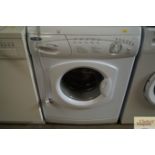 A Hotpoint washing machine