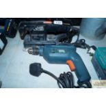 A Black & Decker drill and a Black & Decker orbita