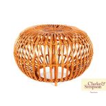 A Franco Albini design lobster basket stool