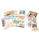Various editions of The Life magazine, circa 1940'