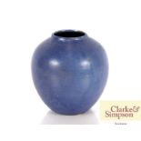 A Mortlake Studio Pottery vase by George J. Cox da