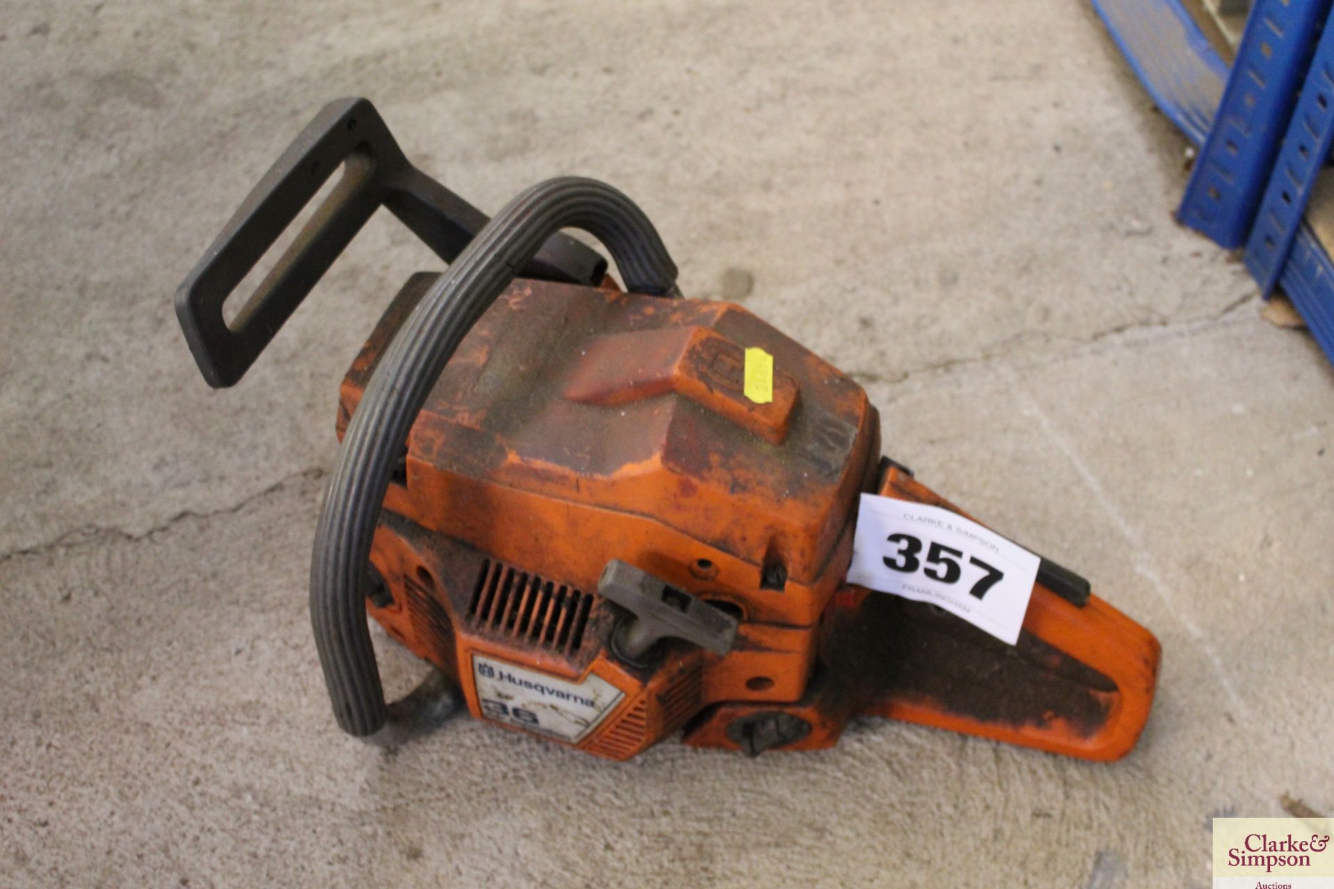 Husqvarna 36 chainsaw for sapres or repair.