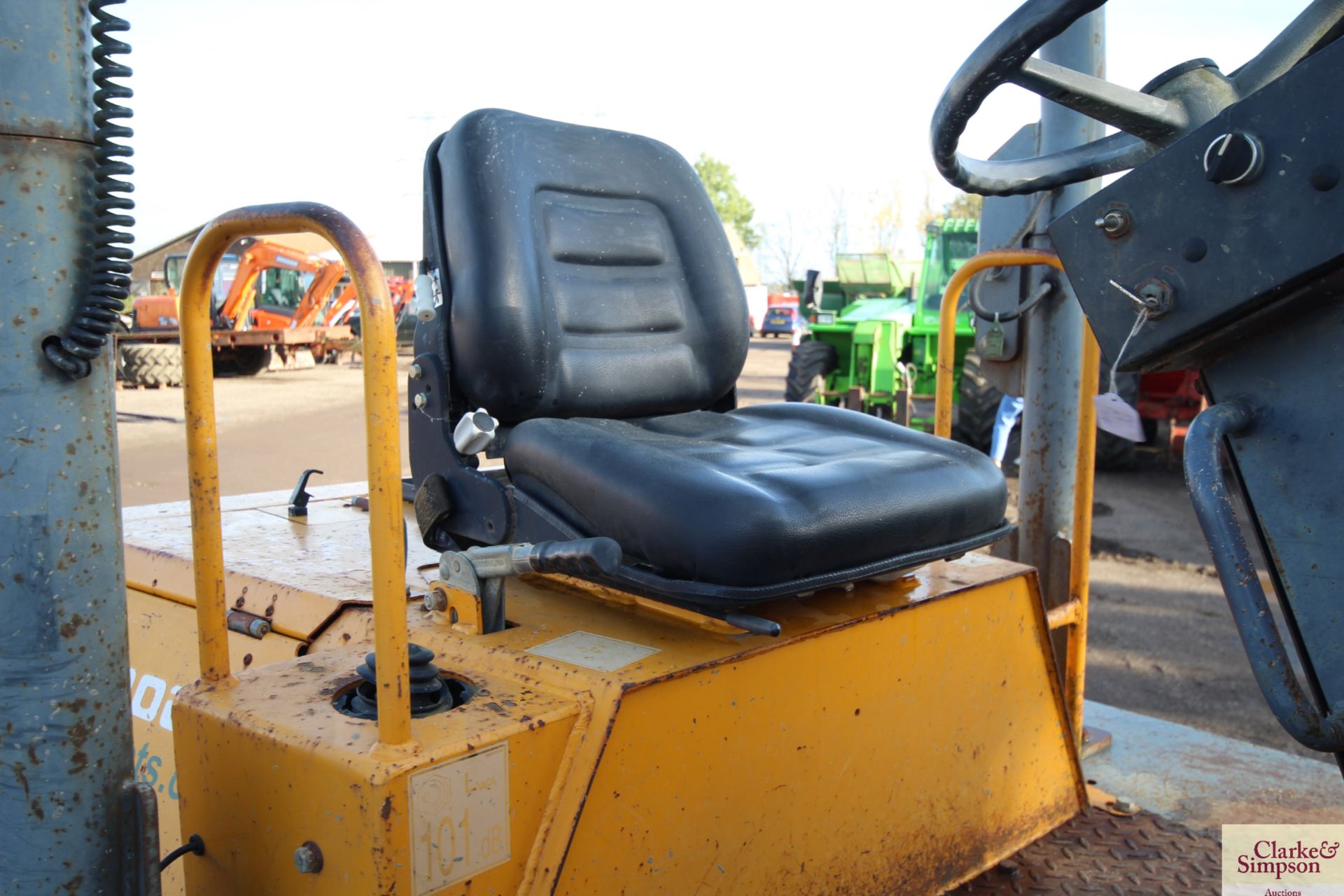 Terex Benford PS 4000H 4T swivel tip 4WD dumper. Registration LK56 NKJ. Date of first registration - Image 20 of 31