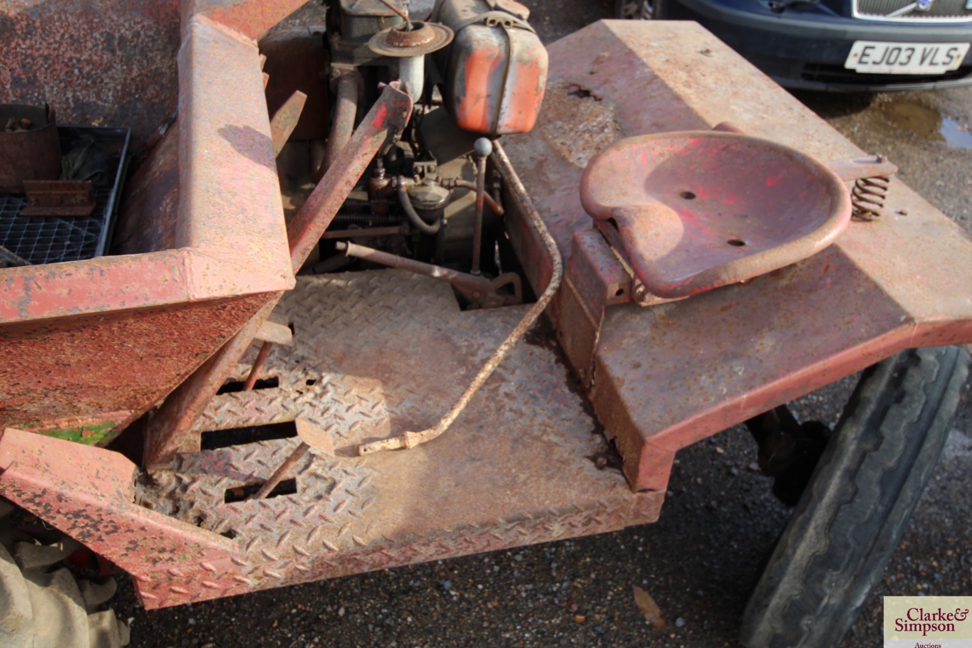 Winget 2WD dumper. For spares or repair. - Image 7 of 12