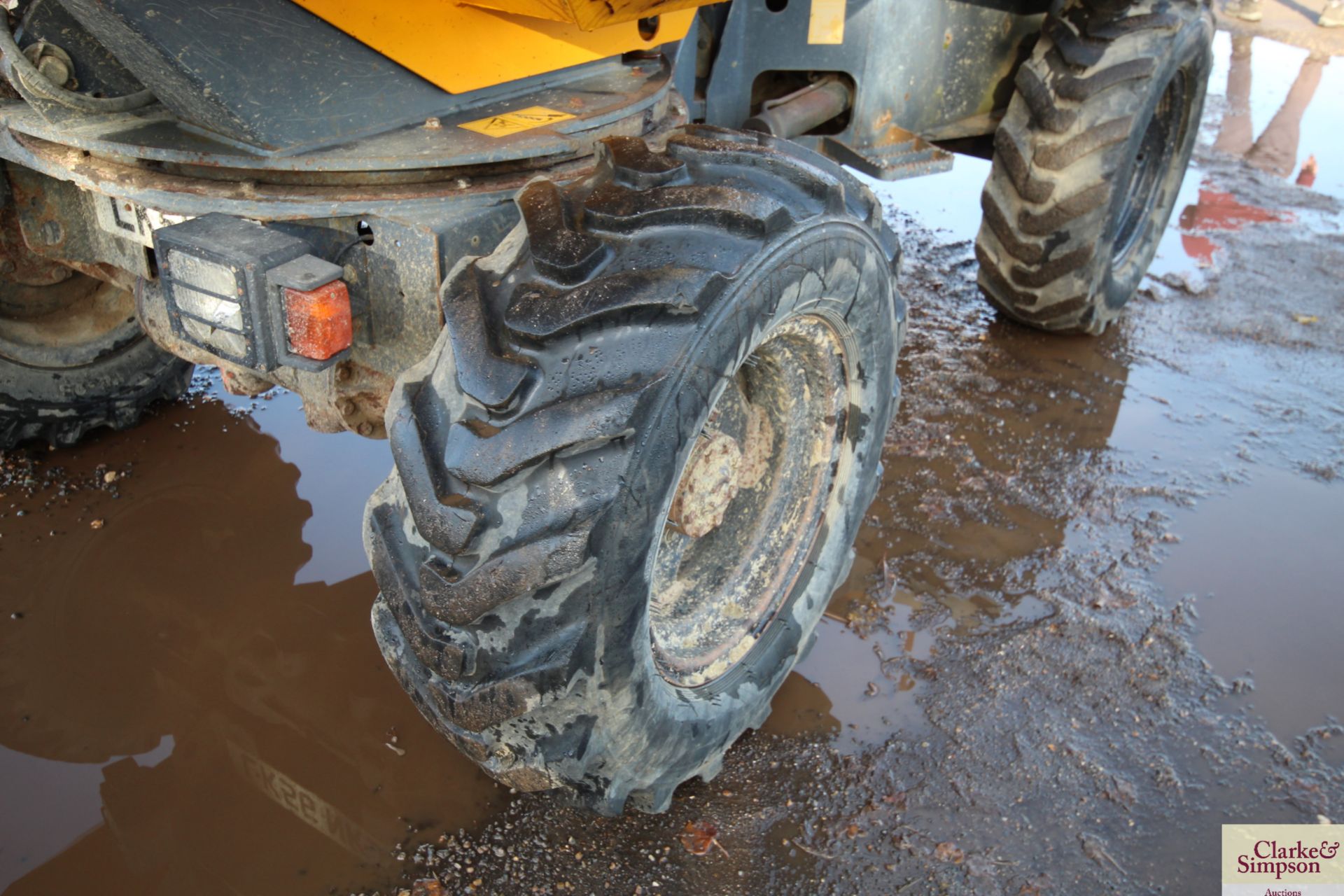 Terex Benford PS 4000H 4T swivel tip 4WD dumper. Registration LK56 NKJ. Date of first registration - Image 10 of 31