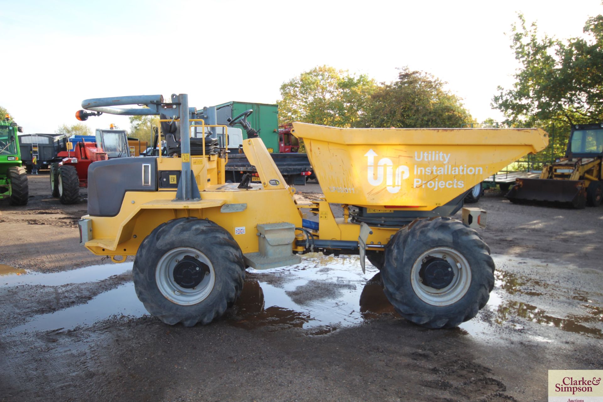 NC Engineering SW6 6T swivel tip 4WD dumper. Registration AV63 LZJ. Date of first registration 02/ - Image 6 of 29