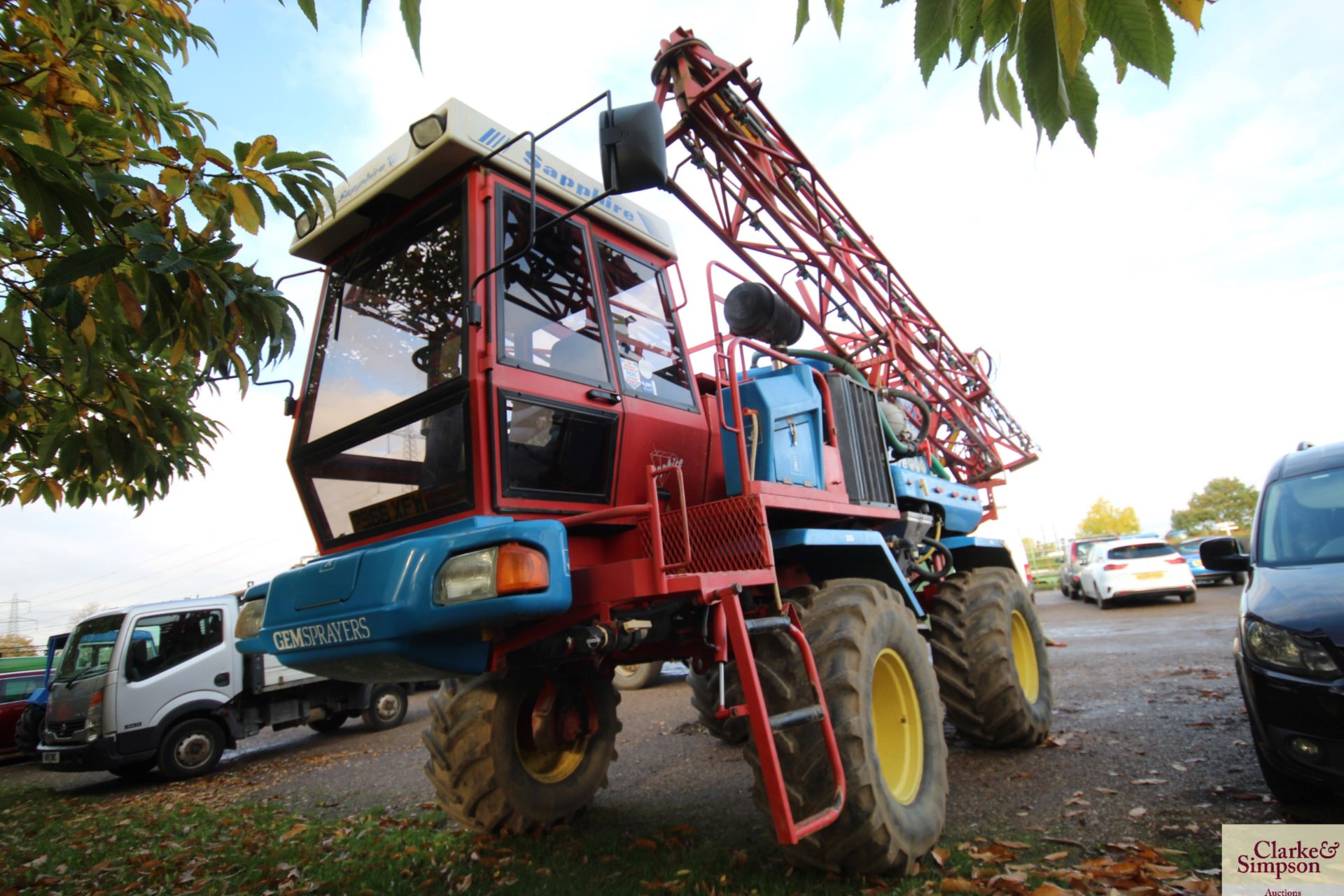 Gem Sapphire 3000 24m 4WD self-propelled sprayer. Registration P566 XFW. Date of first - Image 2 of 64