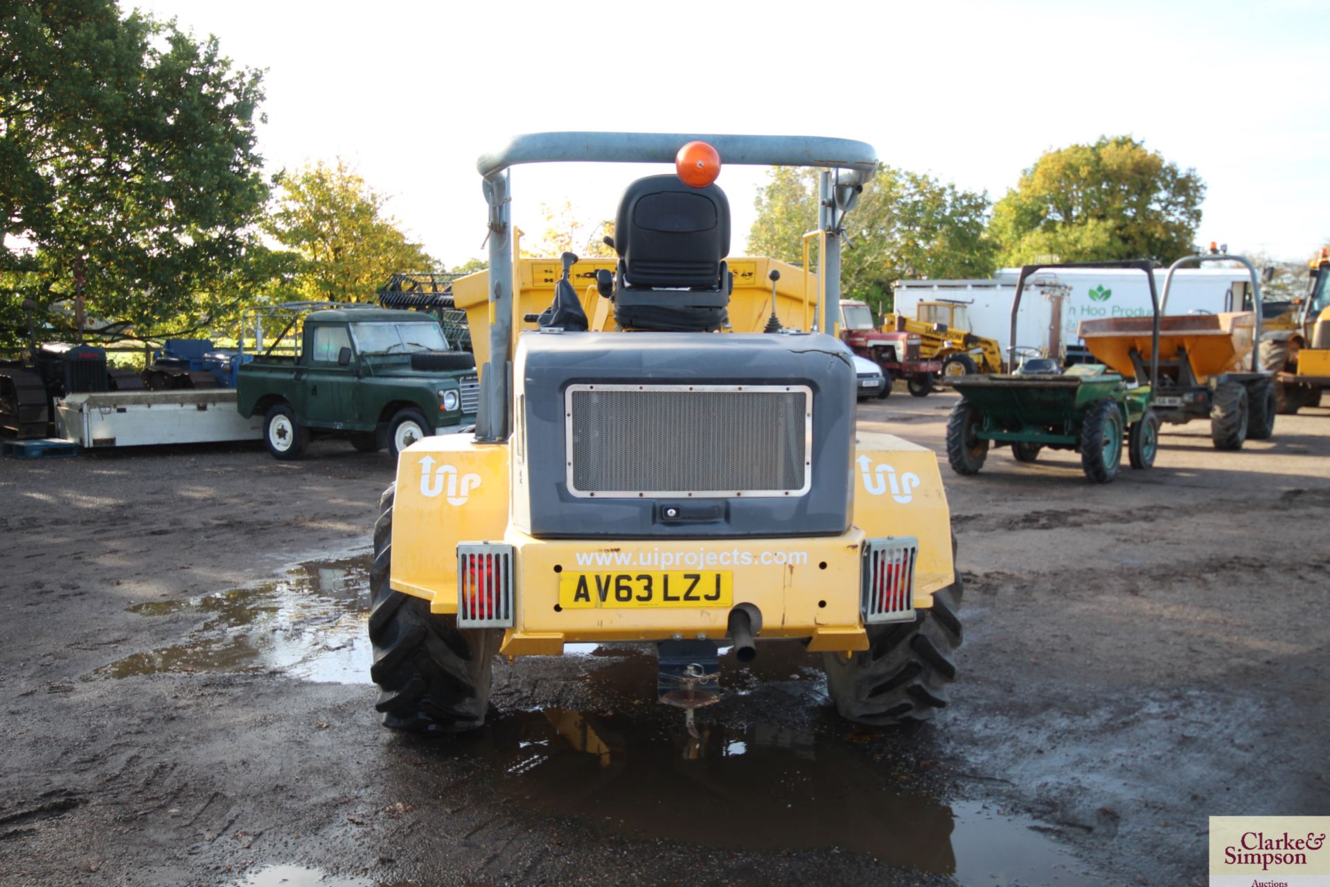 NC Engineering SW6 6T swivel tip 4WD dumper. Registration AV63 LZJ. Date of first registration 02/ - Image 4 of 29