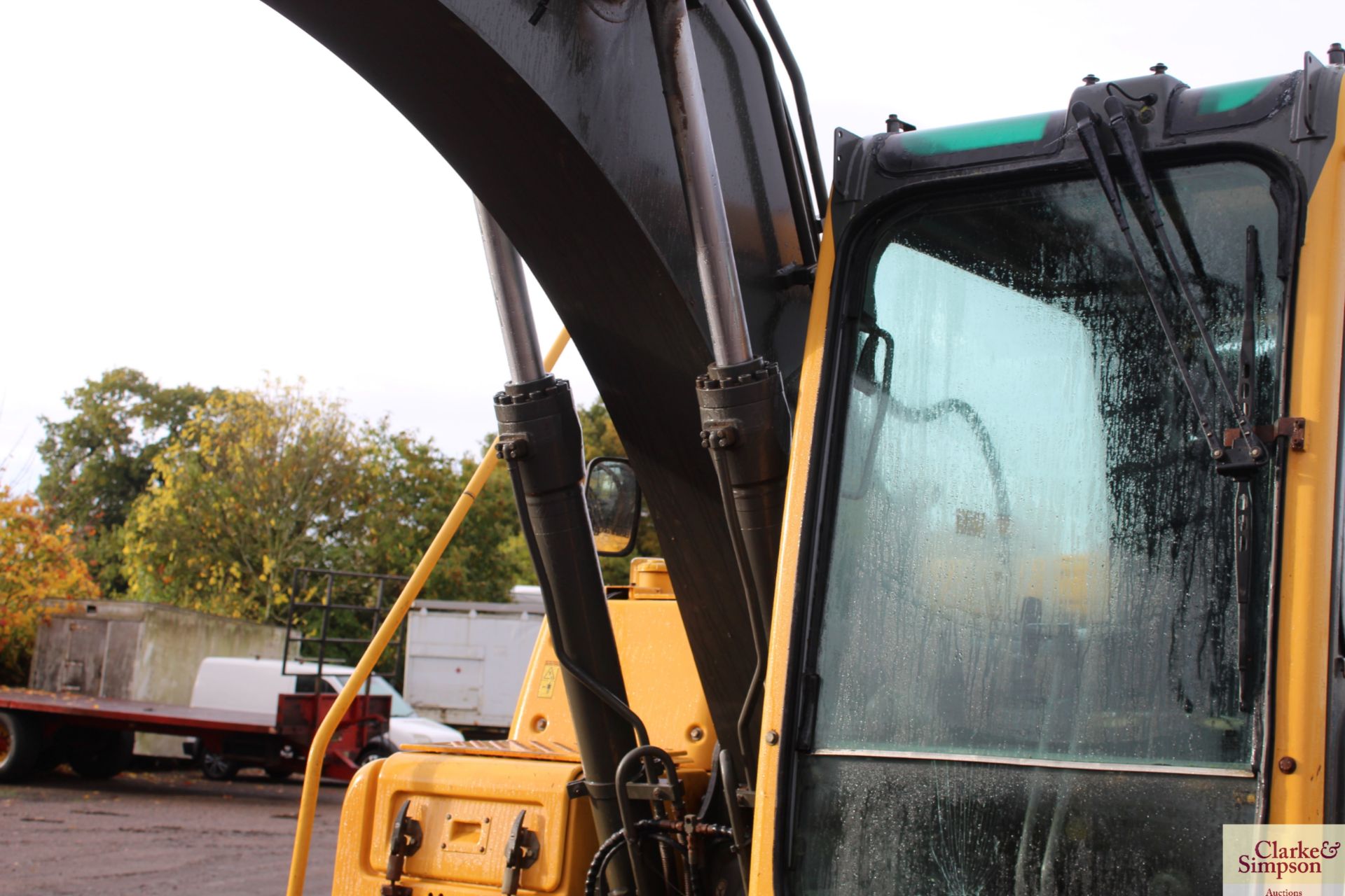 Volvo EC 140 BLC 14T excavator. 2007. 10,663 hours. Serial number VCEC140BK00012475. With quick - Image 21 of 113