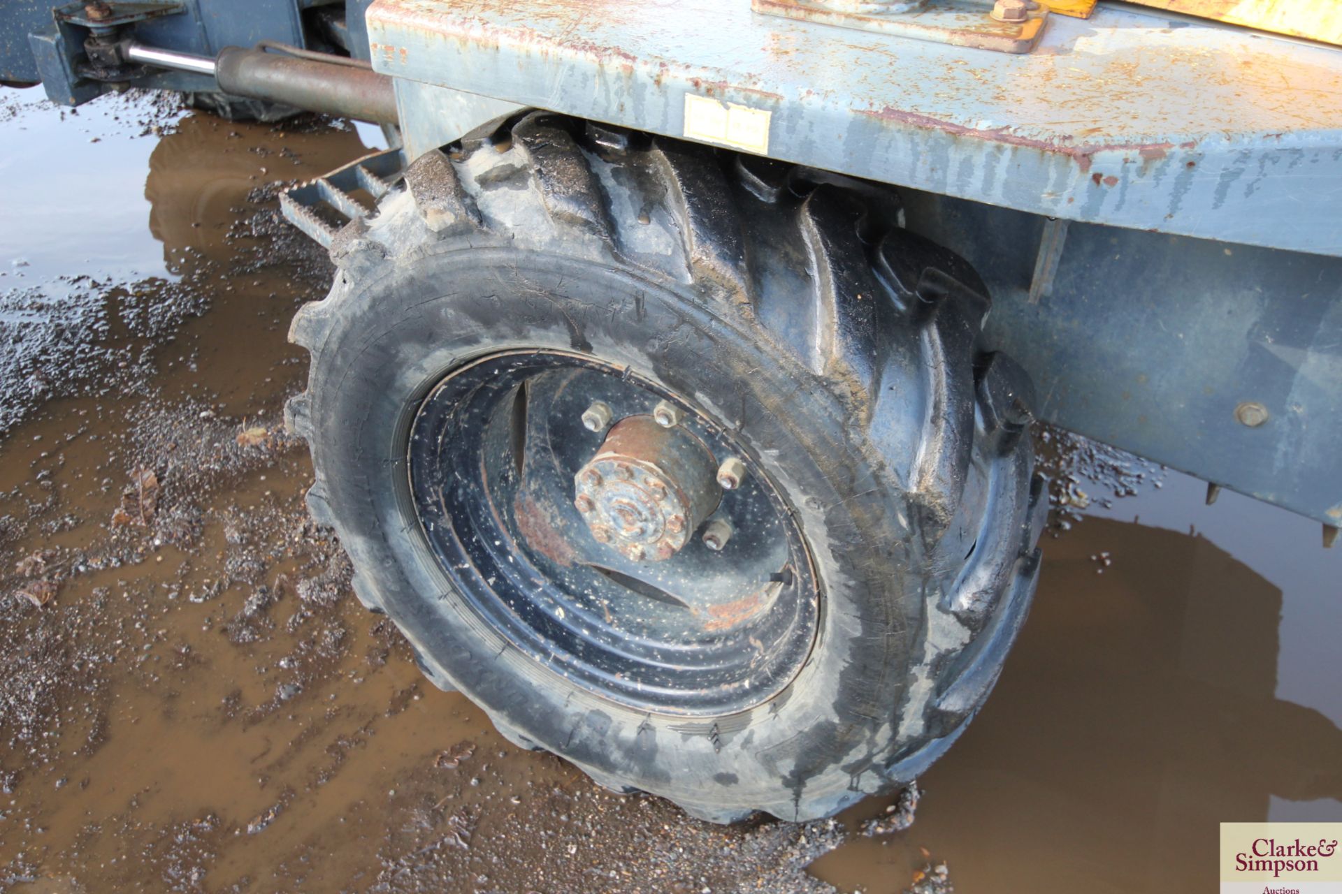 Terex Benford PS 4000H 4T swivel tip 4WD dumper. Registration LK56 NKJ. Date of first registration - Image 14 of 31