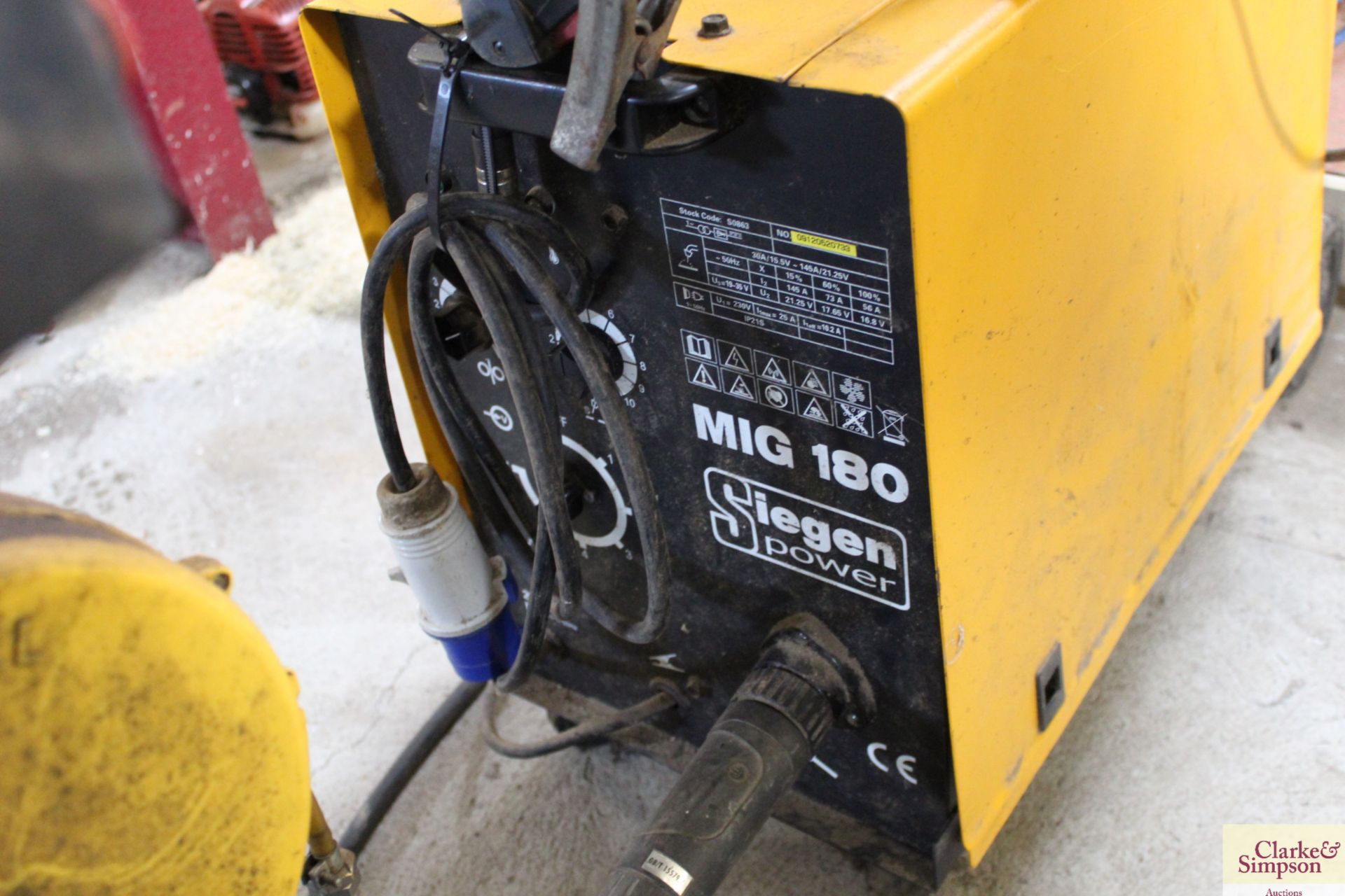 180A Mig welder. With wire. - Image 5 of 5