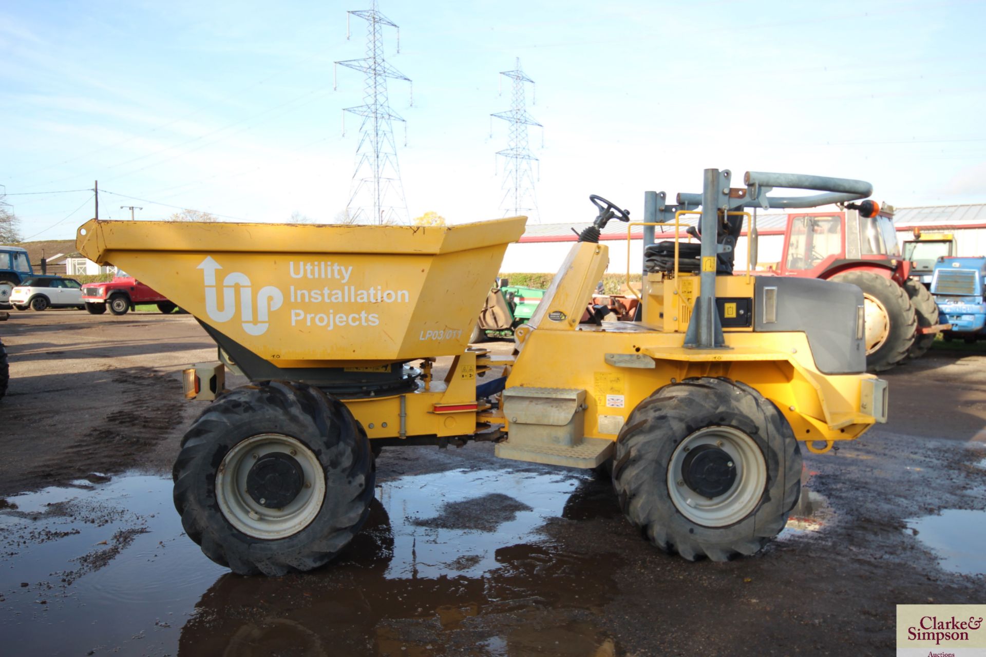 NC Engineering SW6 6T swivel tip 4WD dumper. Registration AV63 LZJ. Date of first registration 02/ - Image 2 of 29