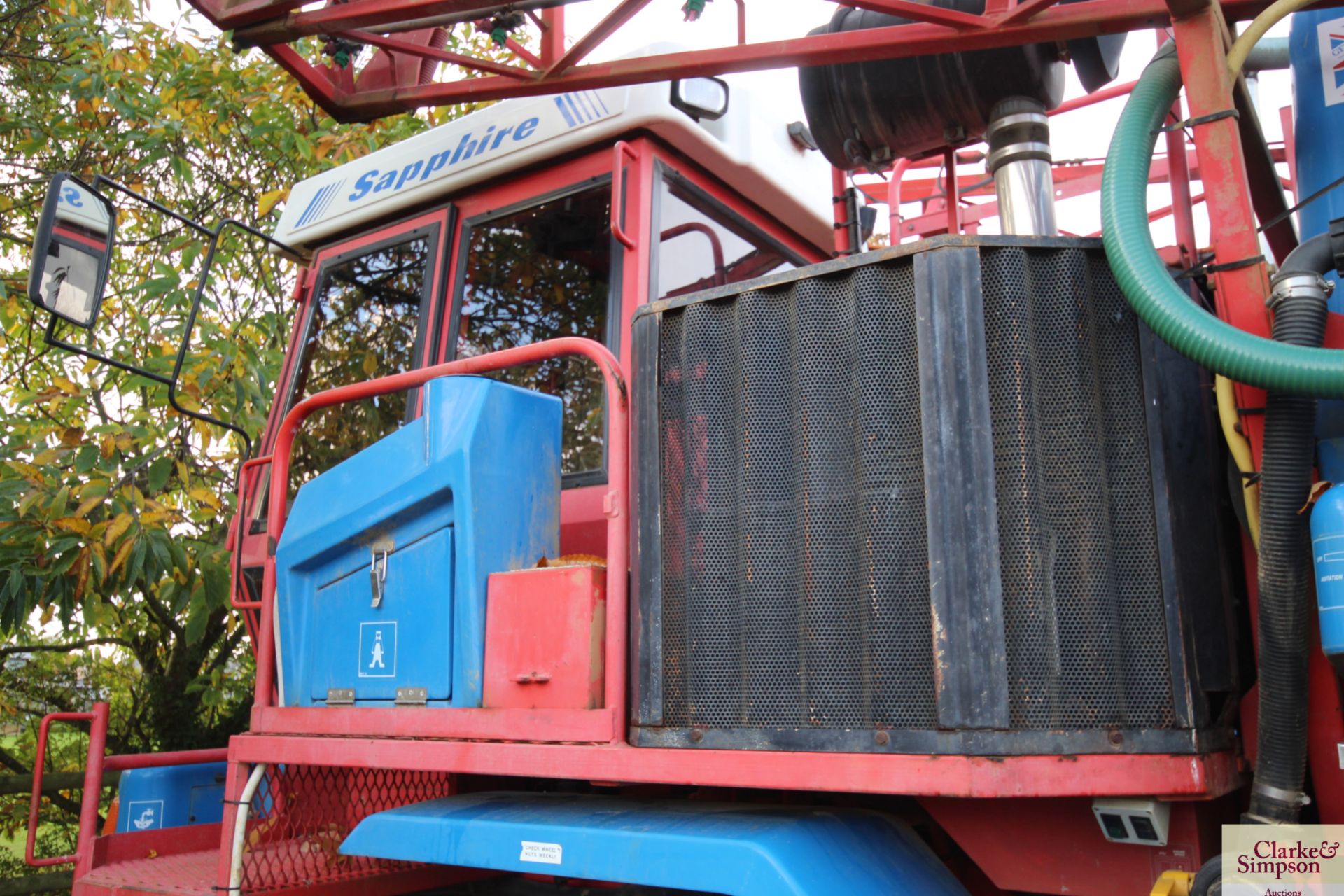 Gem Sapphire 3000 24m 4WD self-propelled sprayer. Registration P566 XFW. Date of first - Image 34 of 64