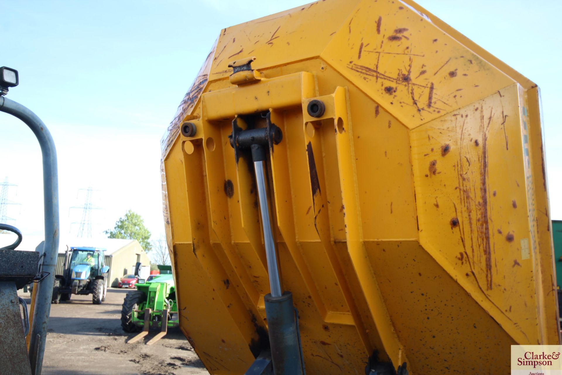 Terex Benford PS 4000H 4T swivel tip 4WD dumper. Registration LK56 NKJ. Date of first registration - Image 25 of 31