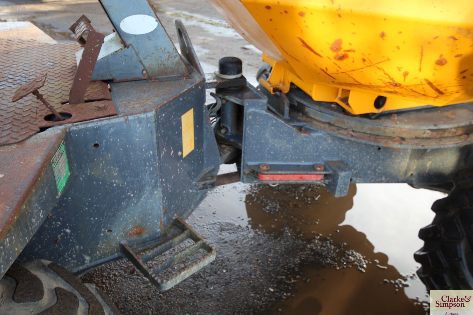 Terex Benford PS 4000H 4T swivel tip 4WD dumper. Registration LK56 NKJ. Date of first registration - Image 18 of 31