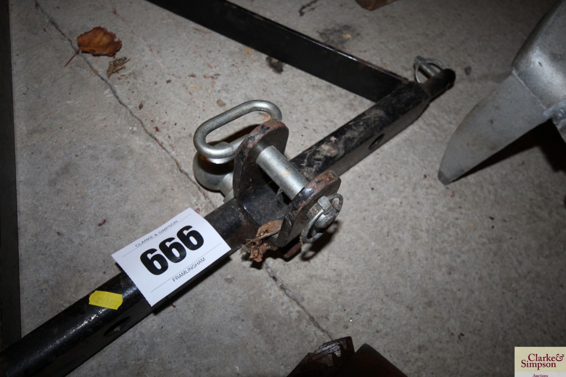 Unused linkage ball hitch. - Image 2 of 2