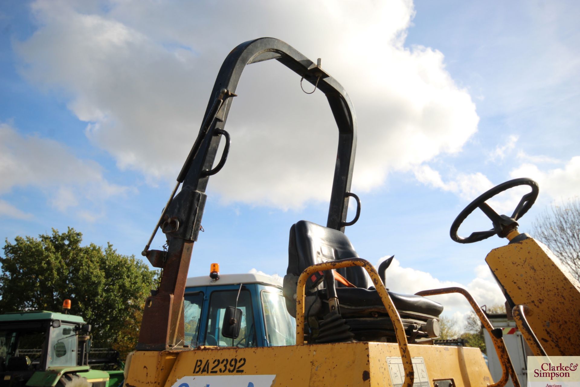 Thwaites 9T 4WD dumper. 2002. 500/60-22.5 wheels and tyres. Perkins engine. Vendor reports dumper - Image 21 of 38