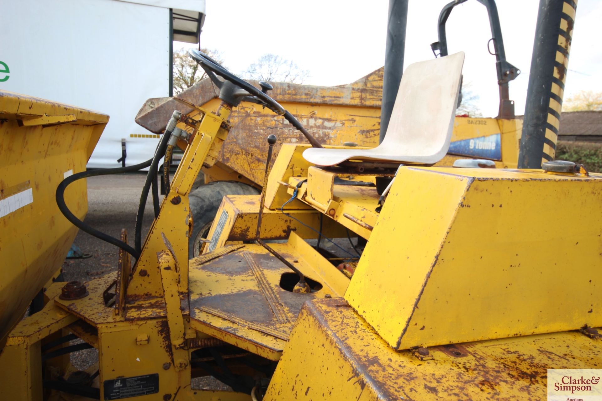 Sanderson Winget 4B 3000 4WD dumper. Serial number L4B34900715. 12.6-18 wheels and tyres. With - Image 9 of 26