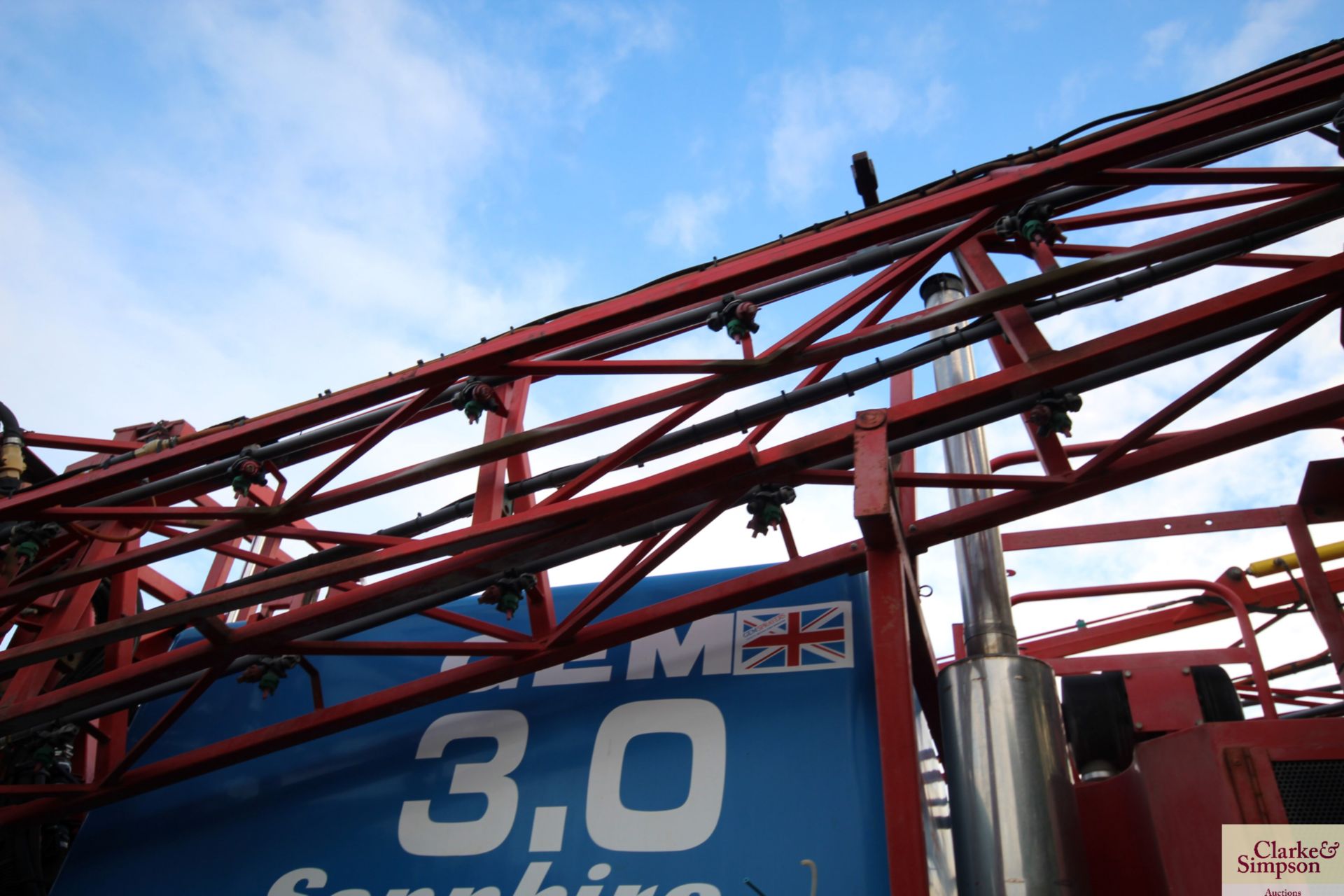 Gem Sapphire 3000 24m 4WD self-propelled sprayer. Registration P566 XFW. Date of first - Image 15 of 64