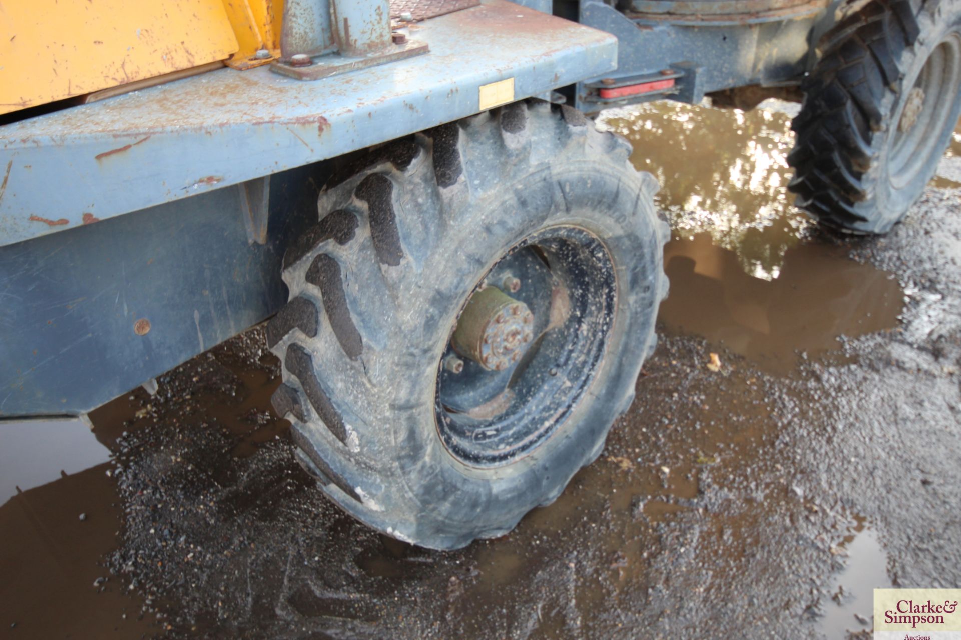 Terex Benford PS 4000H 4T swivel tip 4WD dumper. Registration LK56 NKJ. Date of first registration - Image 17 of 31