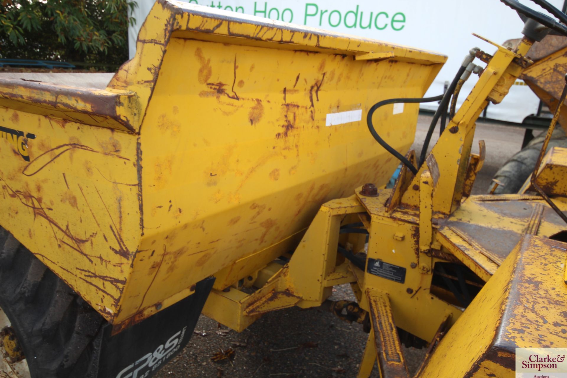 Sanderson Winget 4B 3000 4WD dumper. Serial number L4B34900715. 12.6-18 wheels and tyres. With - Image 7 of 26