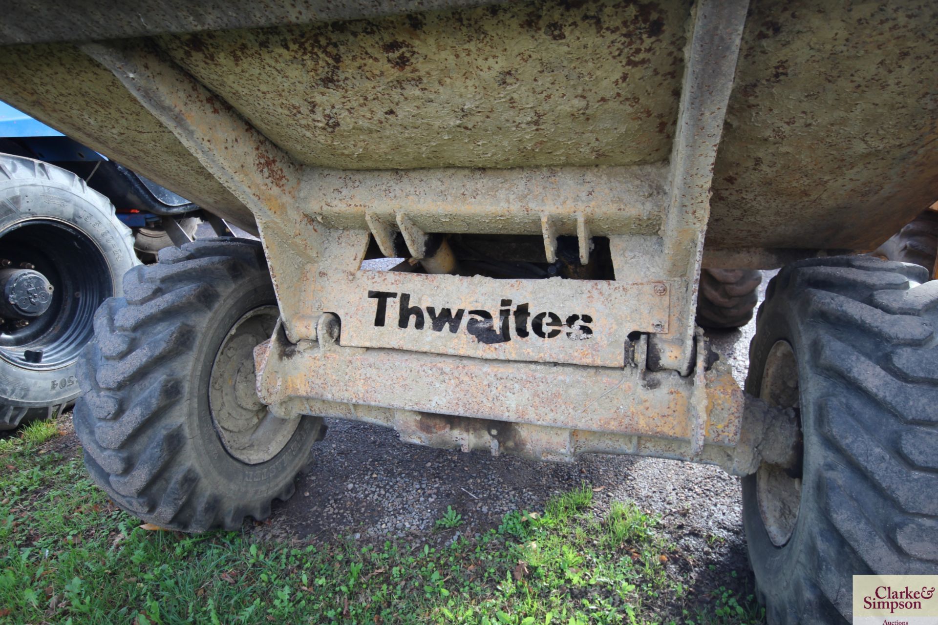 Thwaites Alldrive 4WD dumper. 12.0/80-18 wheels and tyres. - Image 7 of 18