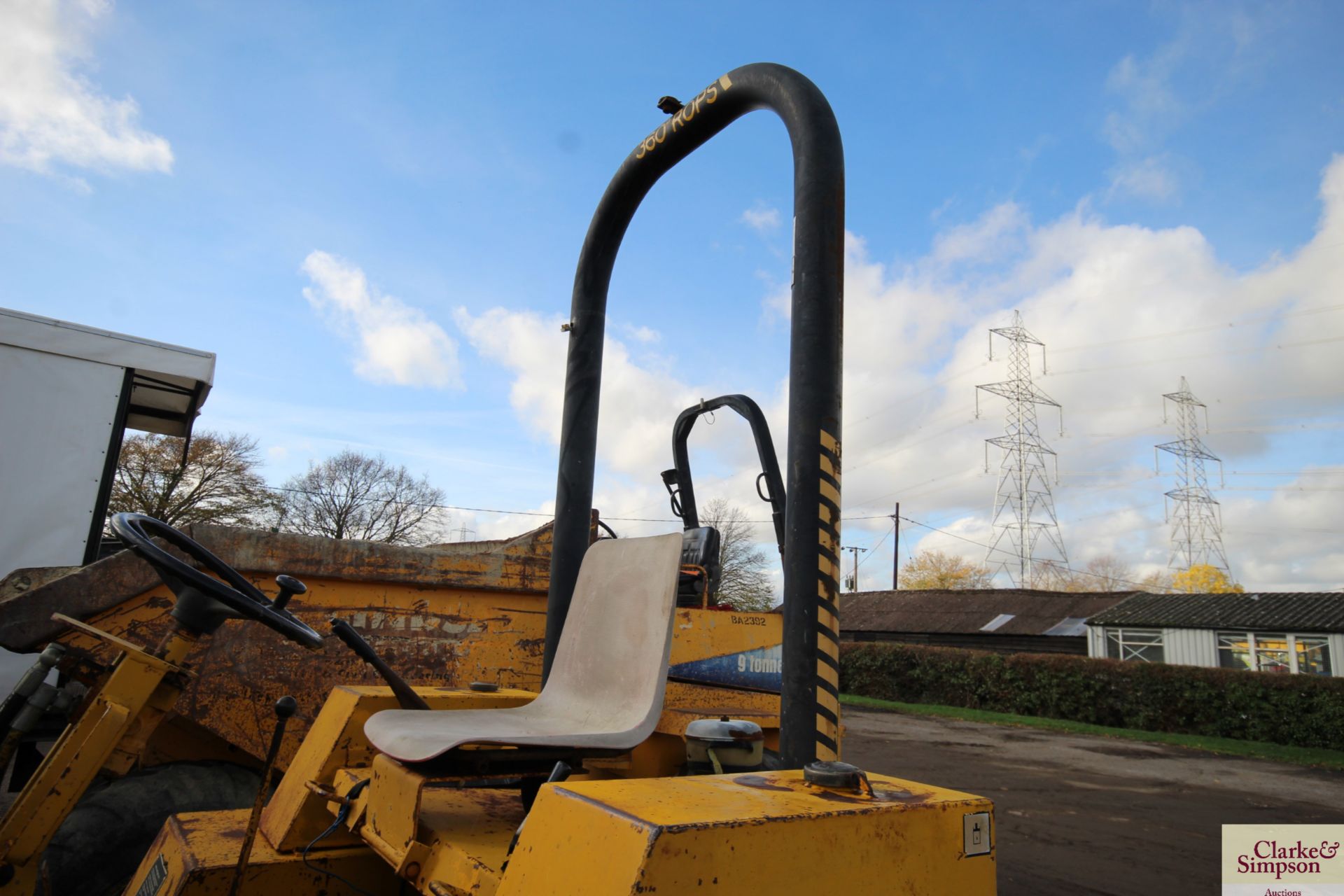 Sanderson Winget 4B 3000 4WD dumper. Serial number L4B34900715. 12.6-18 wheels and tyres. With - Image 8 of 26