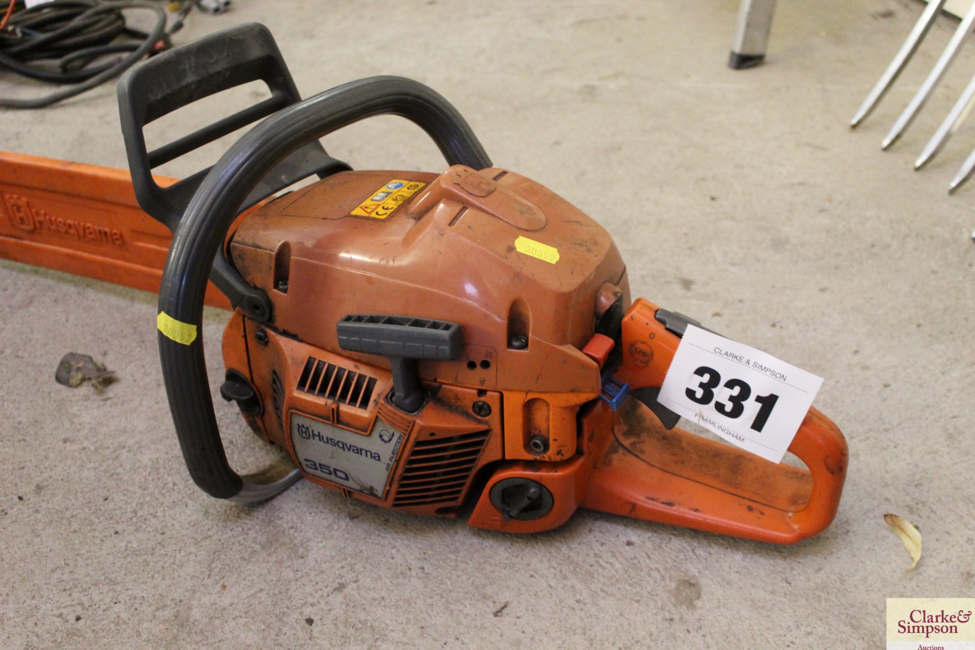 Husqvarna 350 chainsaw. V - Image 4 of 4