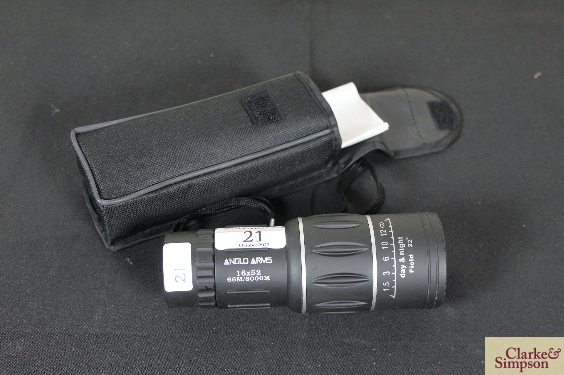 Telescopic Monocular 16 x 52. V