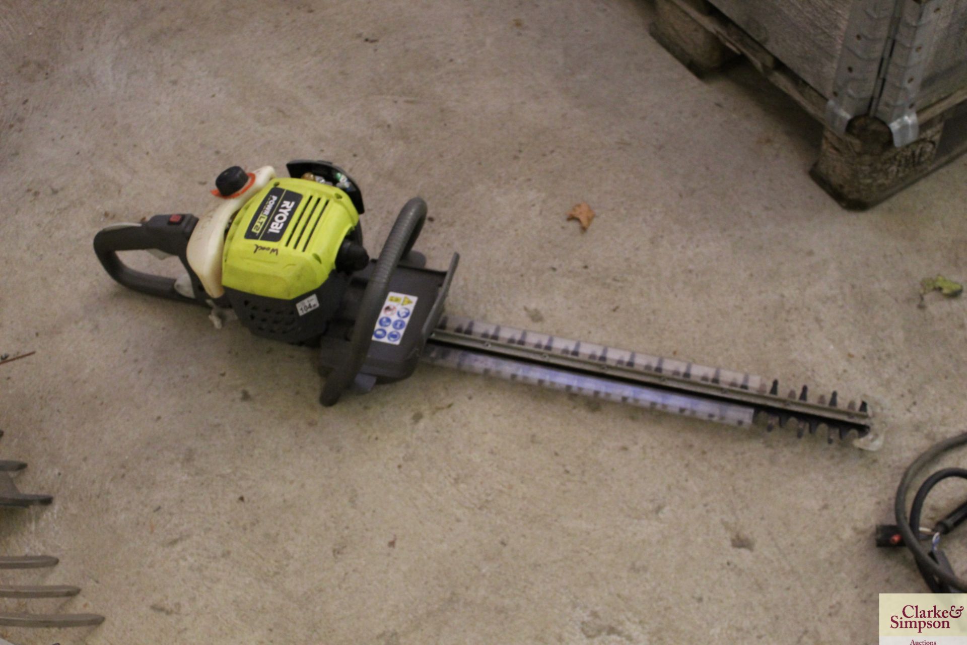 Ryobi petrol hedge cutter. - Image 2 of 4