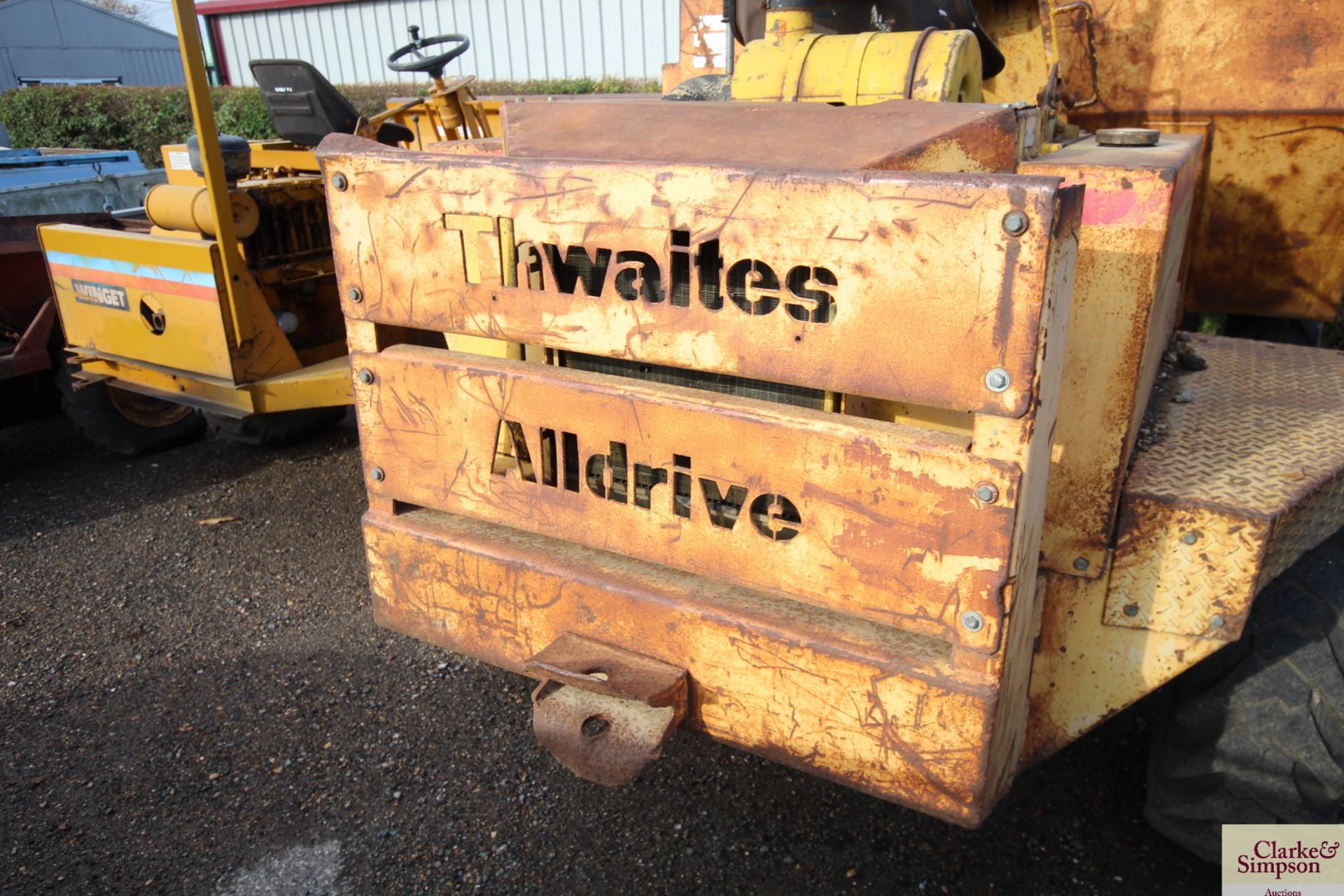 Thwaites Alldrive 4WD dumper. 12.0/80-18 wheels and tyres. - Image 12 of 18