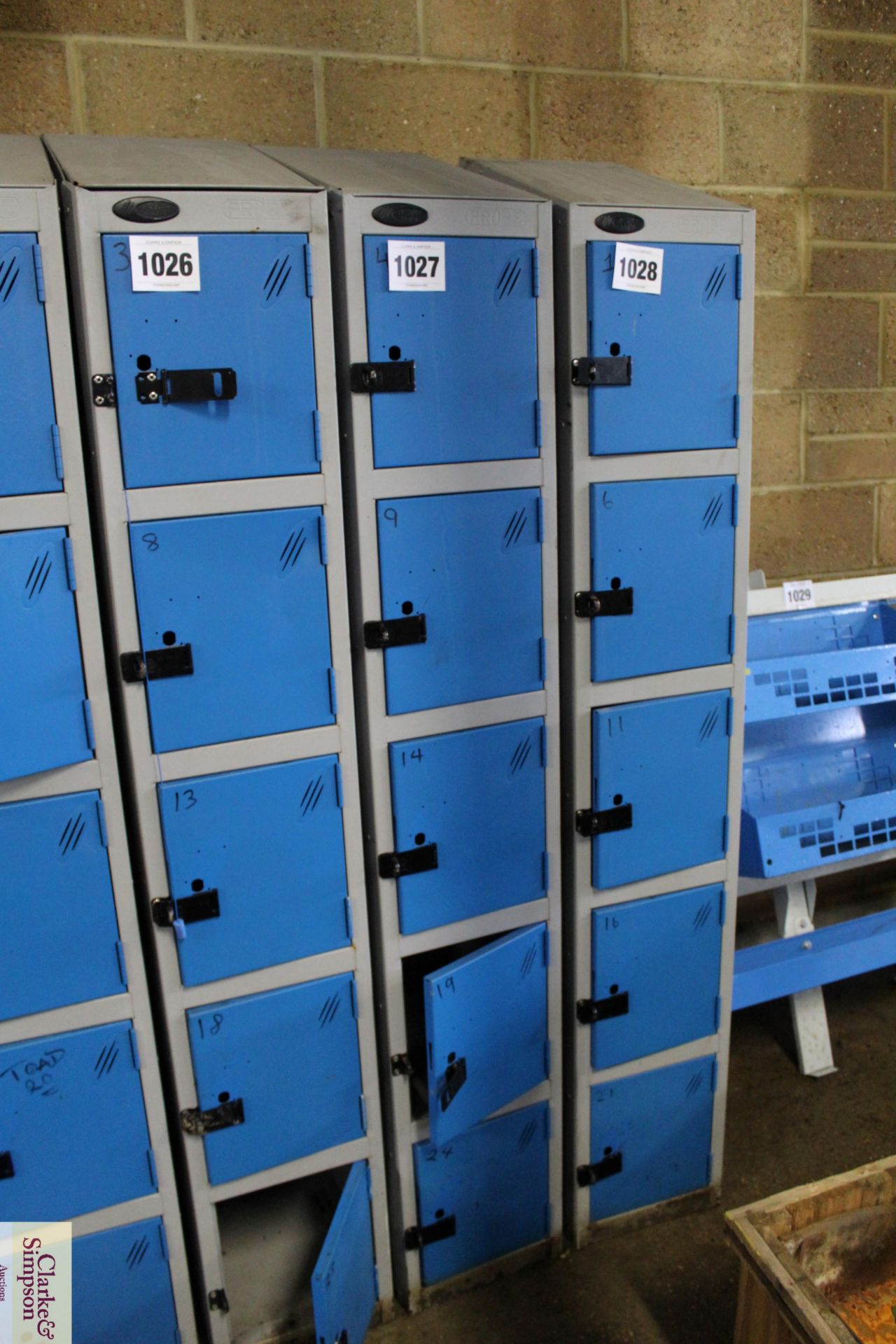 5x lockers. For sale on behalf of Sutton Hoo Produ