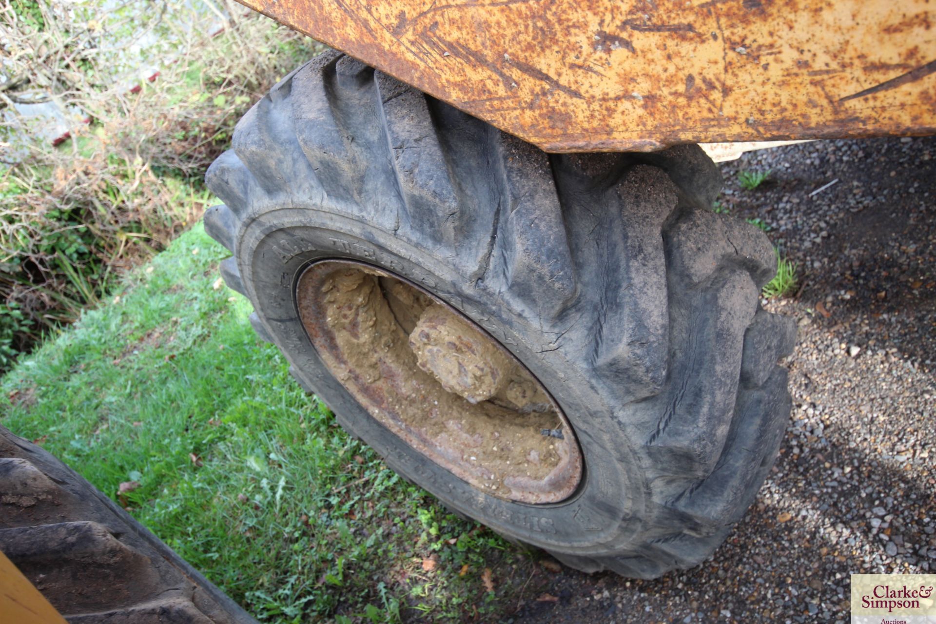 Thwaites Alldrive 4WD dumper. 12.0/80-18 wheels and tyres. - Image 14 of 18