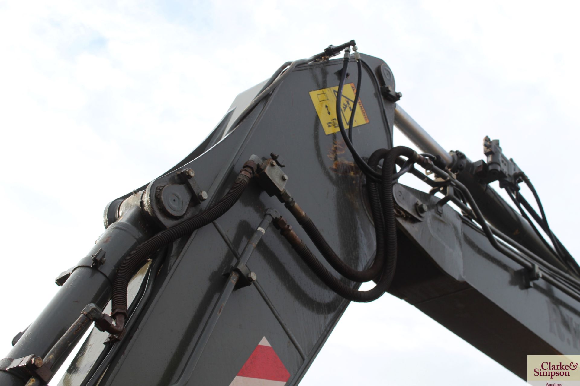 Volvo EC 140 BLC 14T excavator. 2007. 10,663 hours. Serial number VCEC140BK00012475. With quick - Image 17 of 113