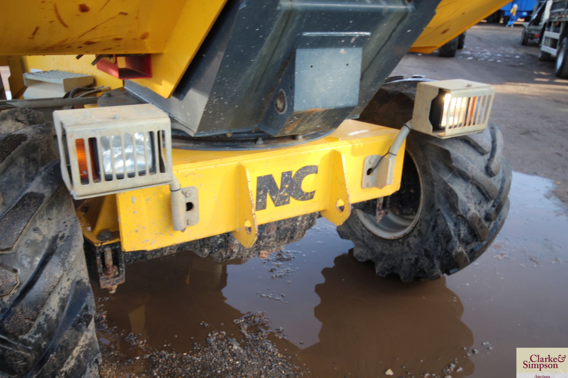 NC Engineering SW6 6T swivel tip 4WD dumper. Registration AV63 LZJ. Date of first registration 02/ - Image 8 of 29