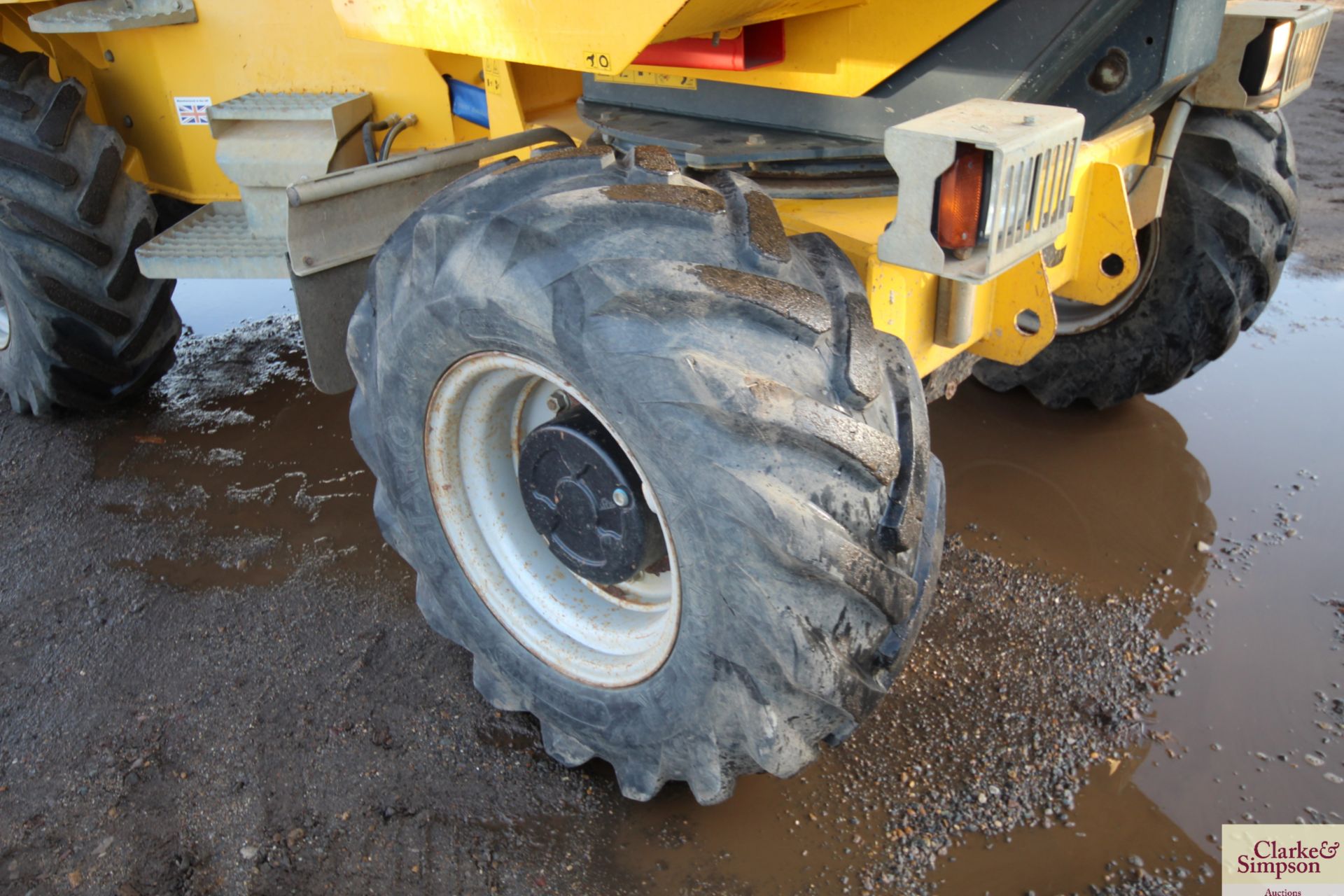 NC Engineering SW6 6T swivel tip 4WD dumper. Registration AV63 LZJ. Date of first registration 02/ - Image 9 of 29