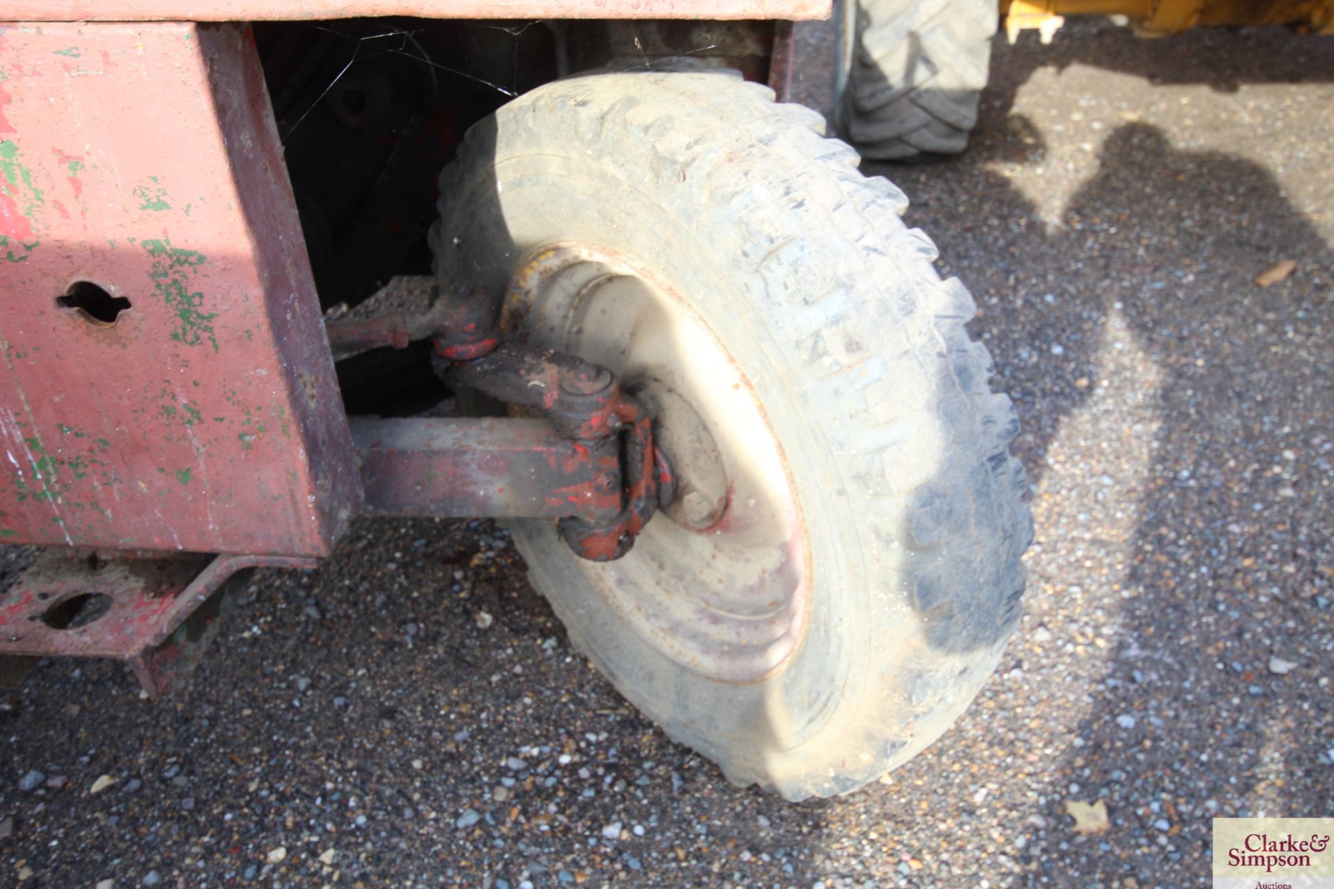 Winget 2WD dumper. For spares or repair. - Image 10 of 12