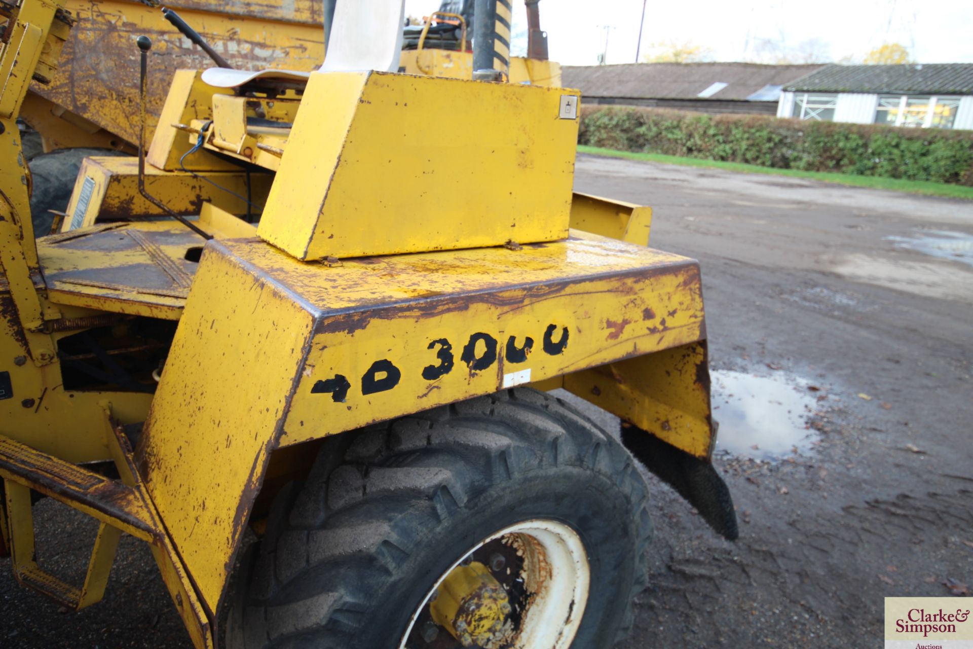 Sanderson Winget 4B 3000 4WD dumper. Serial number L4B34900715. 12.6-18 wheels and tyres. With - Image 11 of 26