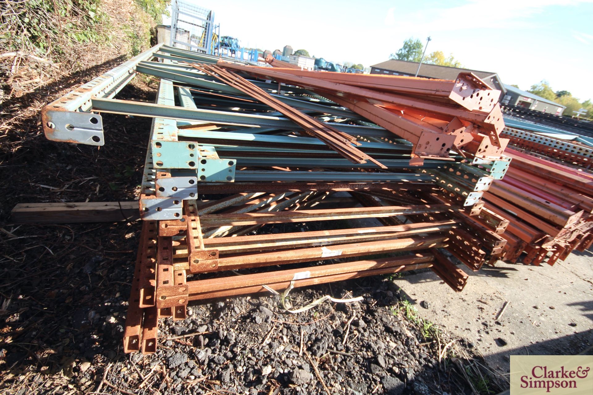 Large quantity of pallet racking. - Image 3 of 5