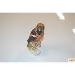 A Goebel porcelain Hawk Finch figure