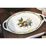 A Portmeirion "The Holly and The Ivy" dish