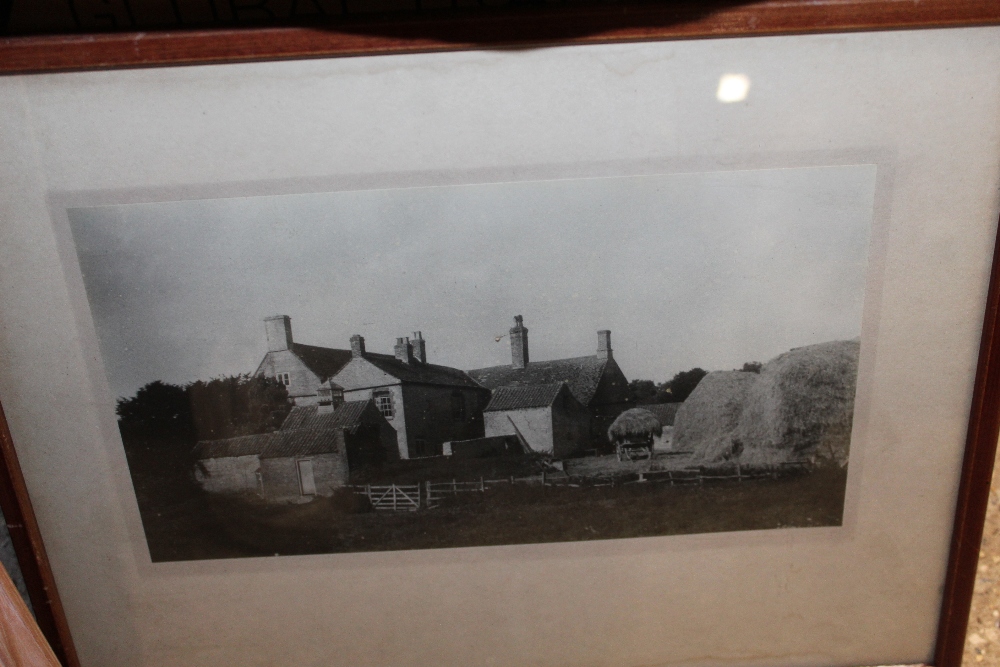 A box of pictures and prints, to include a watercolour depicting flowers by Betty Whitefield, a - Image 4 of 7