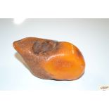 A piece of raw amber, approx. 70gms